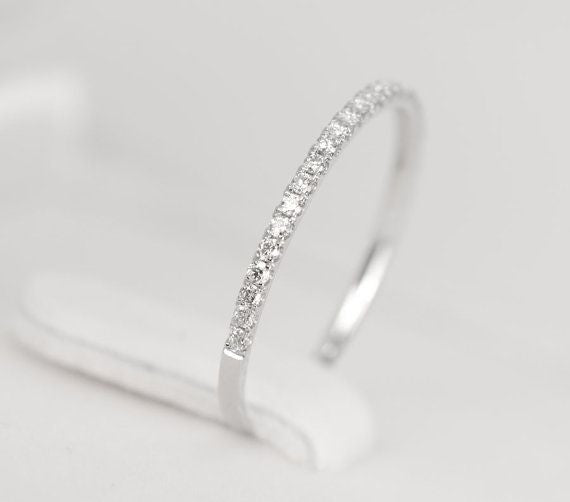 Sterling Silver Eternity Band