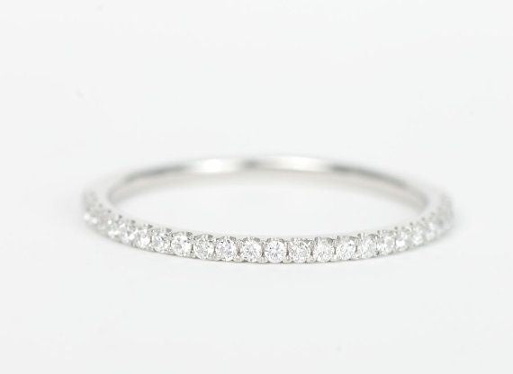 Sterling Silver Eternity Band