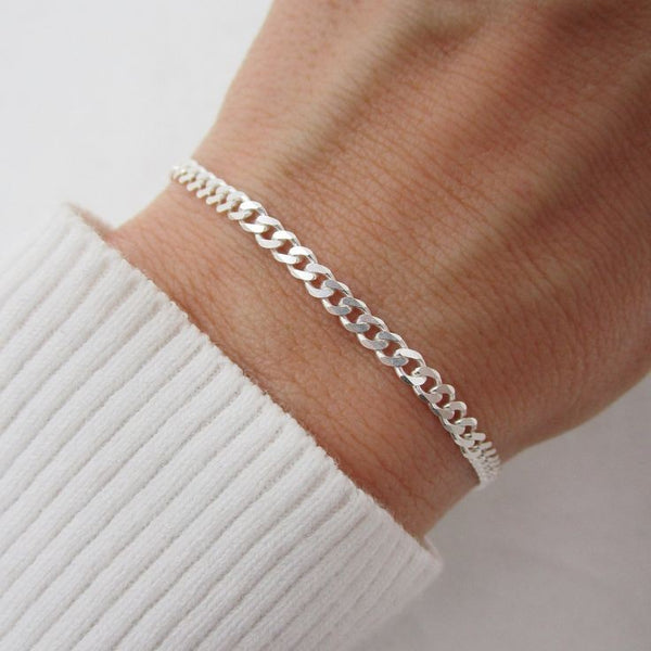 Thin Cuban Bracelet