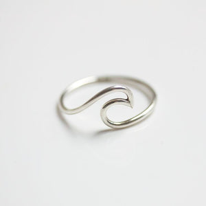 Sterling Silver Wave Ring